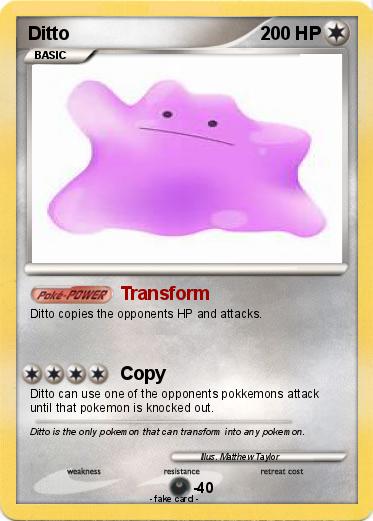 Pokemon Ditto