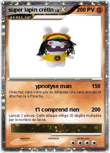 Pokemon super lapin crétin