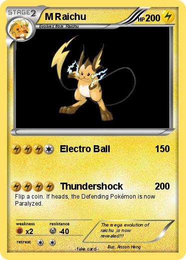 Pokemon M Raichu