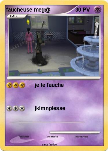 Pokemon faucheuse meg@