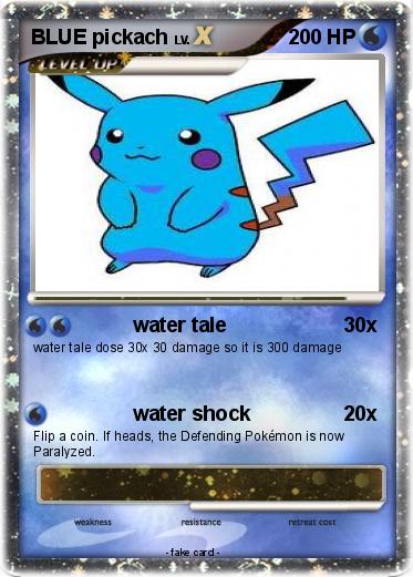 Pokemon BLUE pickach