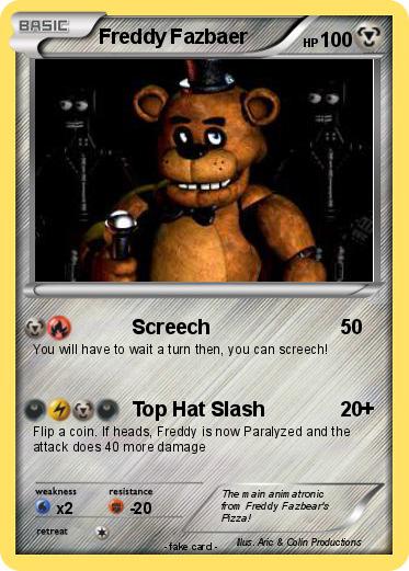 Pokemon Freddy Fazbaer