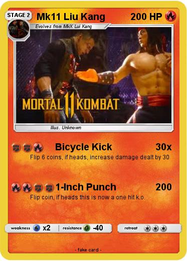 Pokemon Mk11 Liu Kang