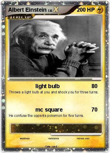 Pokemon Albert Einstein