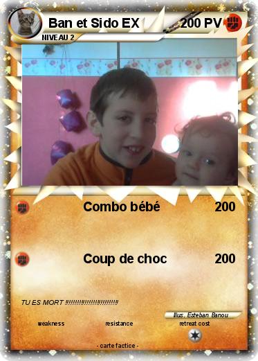 Pokemon Ban et Sido EX