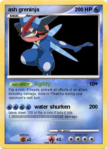 Pokemon ash greninja