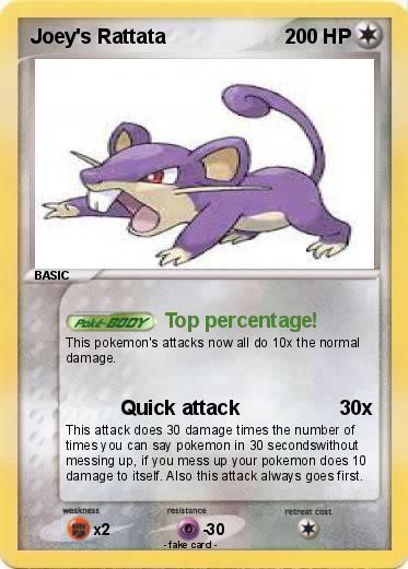 Pokemon Joey's Rattata