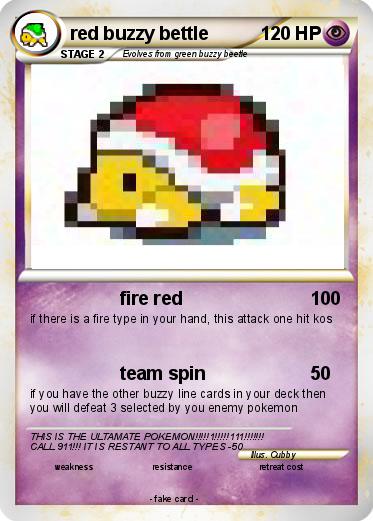 Pokemon red buzzy bettle