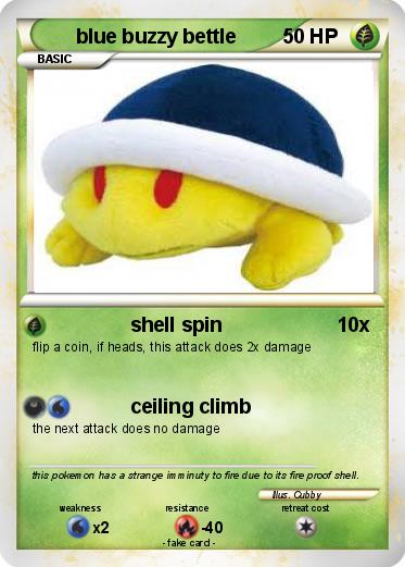 Pokemon blue buzzy bettle