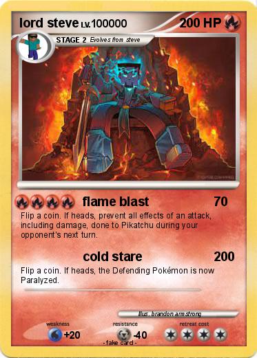 Pokemon lord steve