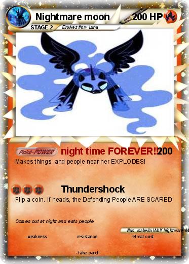 Pokemon Nightmare moon