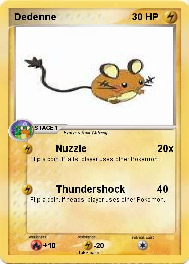 Pokemon Dedenne