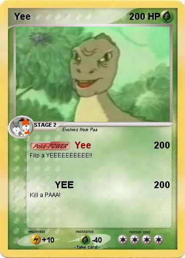 Pokemon Yee