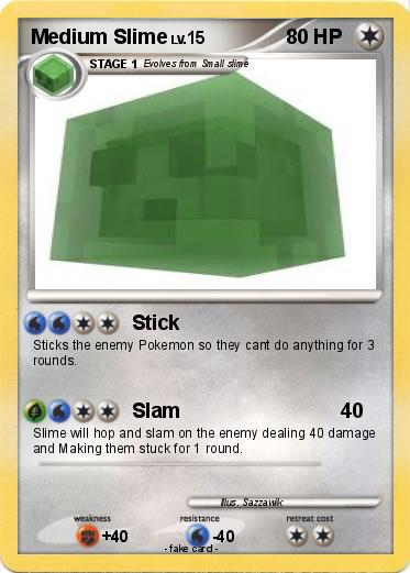 Pokemon Medium Slime