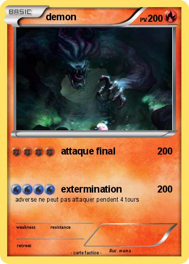 Pokemon demon