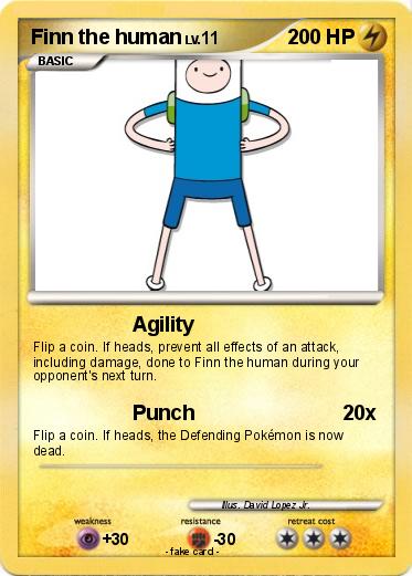 Pokemon Finn the human