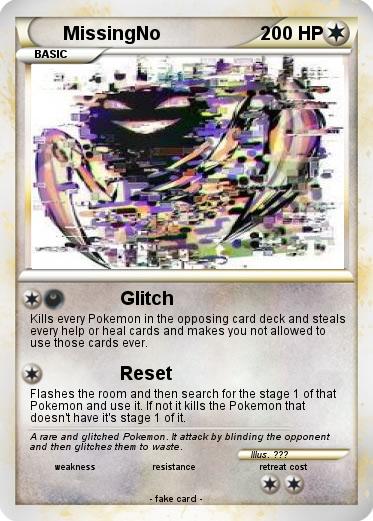 Pokemon MissingNo