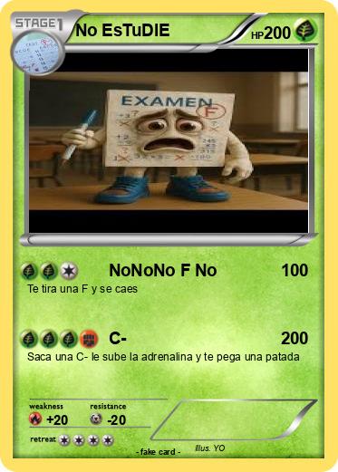 Pokemon No EsTuDIE