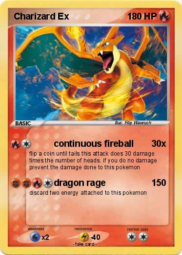 Pokemon Charizard Ex