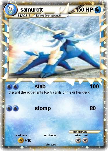 Pokemon samurott