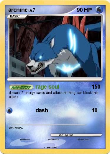 Pokemon arcnine