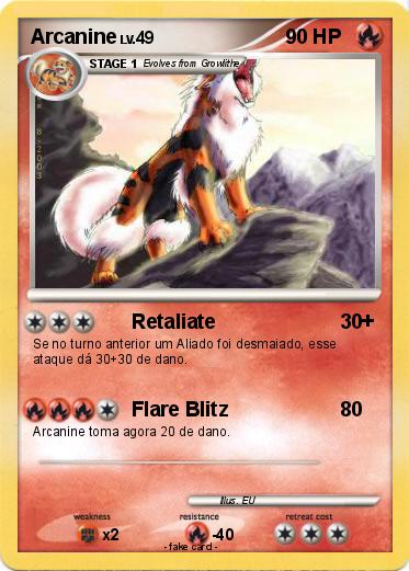 Pokemon Arcanine