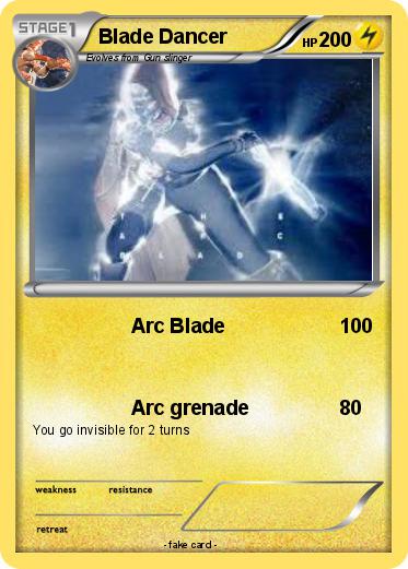 Pokemon Blade Dancer