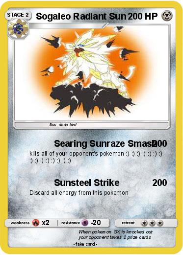 Pokemon Sogaleo Radiant Sun