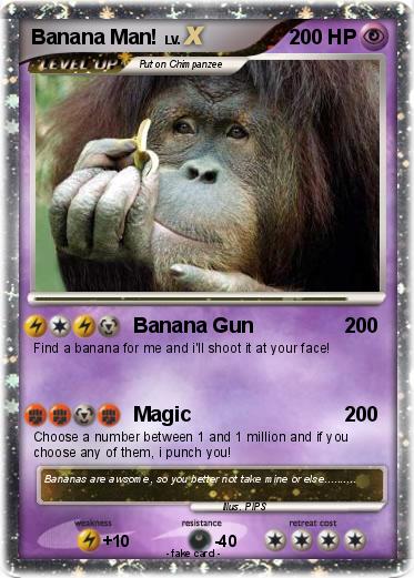 Pokemon Banana Man!