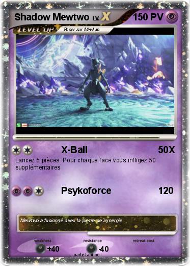 Pokemon Shadow Mewtwo