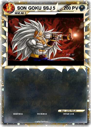 Pokemon SON GOKU SSJ 5