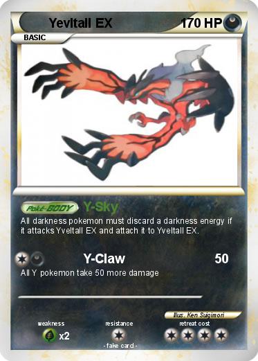 Pokemon Yevltall EX