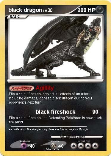 Pokemon black dragon