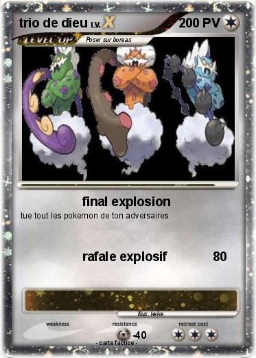 Pokemon trio de dieu