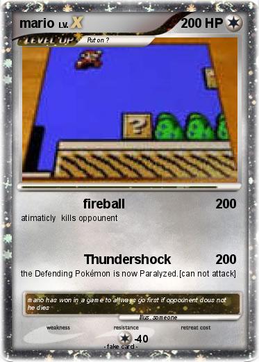 Pokemon mario
