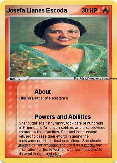 Pokemon Josefa Llanes Escoda