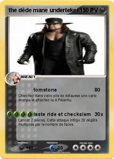 Pokemon the dède mane underteker