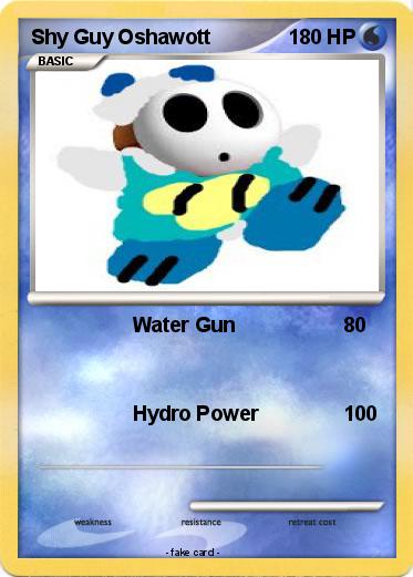 Pokemon Shy Guy Oshawott