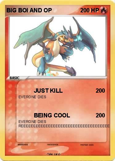 Pokemon BIG BOI AND OP