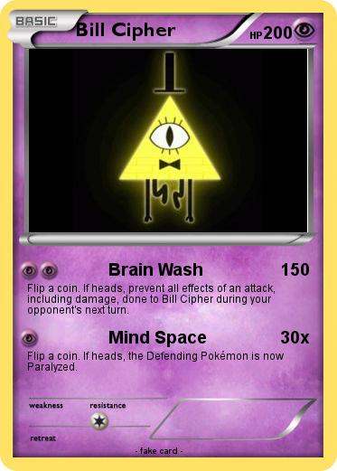 Pokemon Bill Cipher