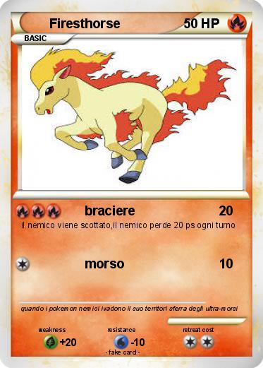 Pokemon Firesthorse