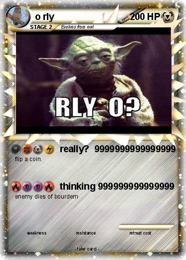 Pokemon o rly