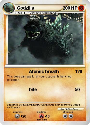 Pokemon Godzilla