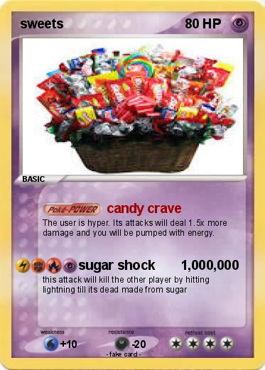 Pokemon sweets