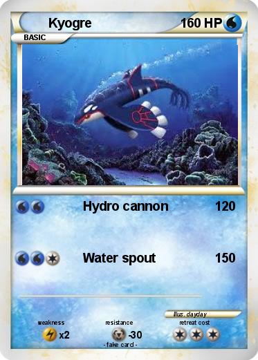 Pokemon Kyogre