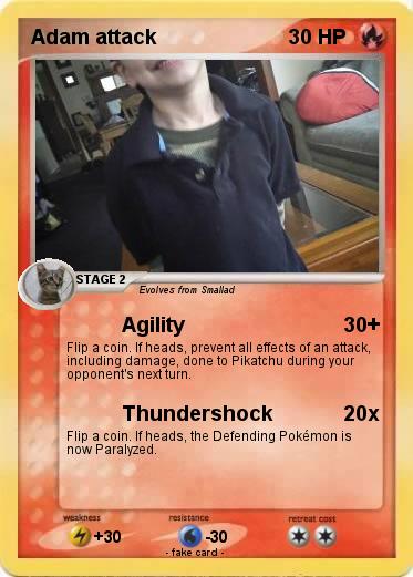 Pokemon Adam attack