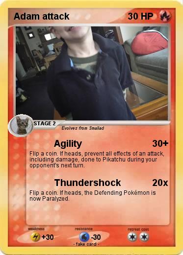 Pokemon Adam attack