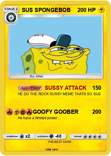 Pokemon SUS SPONGEBOB