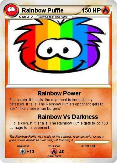 Pokemon Rainbow Puffle