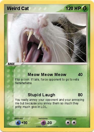 Pokemon Weird Cat